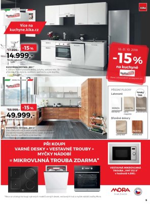 akční leták Kika nábytek 18.10.2018-31.10.2018