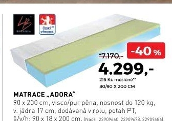 Matrace Adora