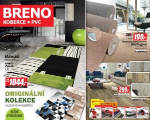akční leták Breno koberce 6.11.2018-30.11.2018