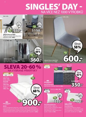akční leták Jysk 8.11.2018-21.11.2018
