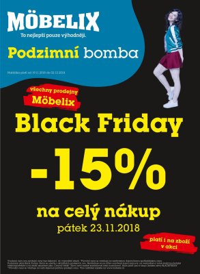 akční leták Möbelix 19.11.2018-2.12.2018