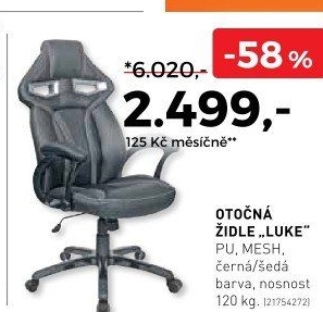 Otočná ždile Luke