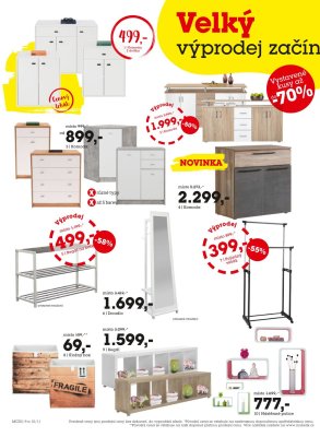 akční leták Möbelix 27.12.2018-6.1.2019