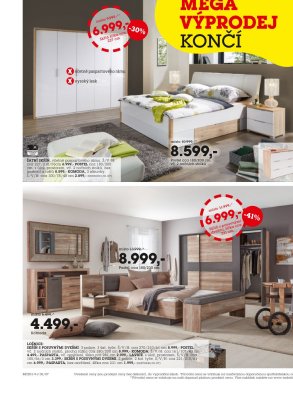 akční leták Möbelix 14.1.2019-27.1.2019