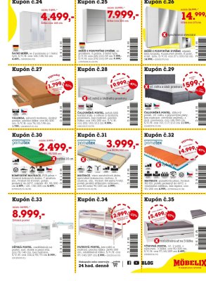 akční leták Möbelix 14.1.2019-27.1.2019