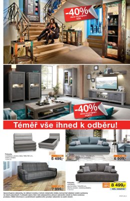 akční leták Sconto nábytek 23.1.2019-12.2.2019