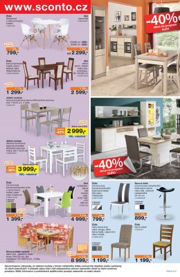 akční leták Sconto nábytek 23.1.2019-12.2.2019