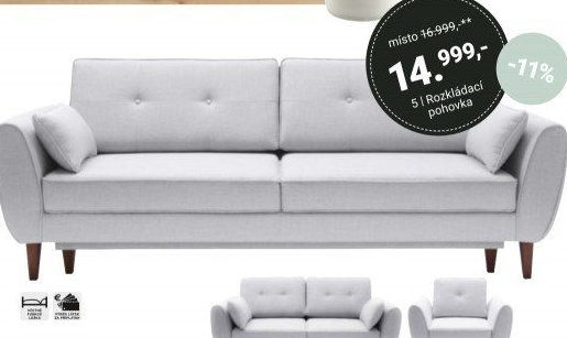 ROZKLÁDACÍ POHOVKA „CANDY“