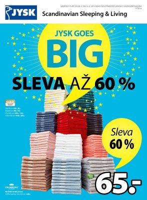 akční leták Jysk 28.2.2019-13.3.2019