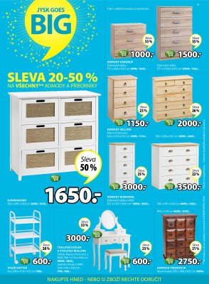 akční leták Jysk 28.2.2019-13.3.2019