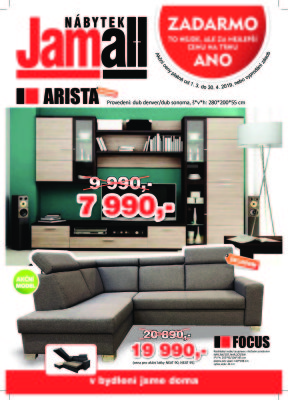 akční leták Jamall 1.3.2019-30.4.2019
