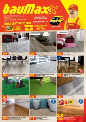 akční leták bauMax 15.3.2019-31.3.2019