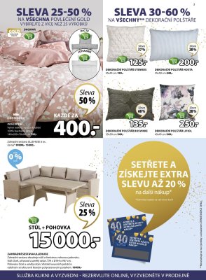 akční leták Jysk 28.3.2019-10.4.2019