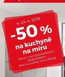 -50% na kuchyně na míru