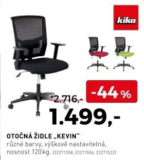 Otočná židle Kevin