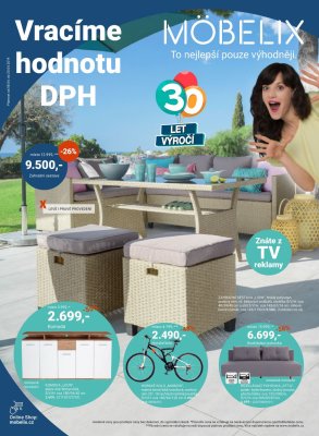 akční leták Möbelix 8.4.2019-20.4.2019