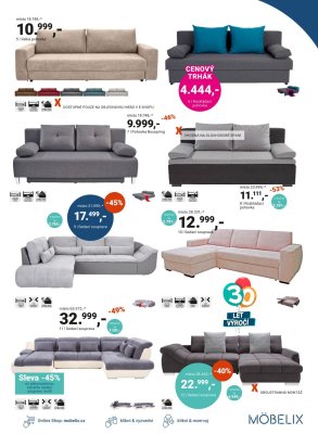 akční leták Möbelix 8.4.2019-20.4.2019