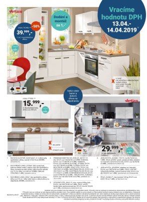akční leták Möbelix 8.4.2019-20.4.2019