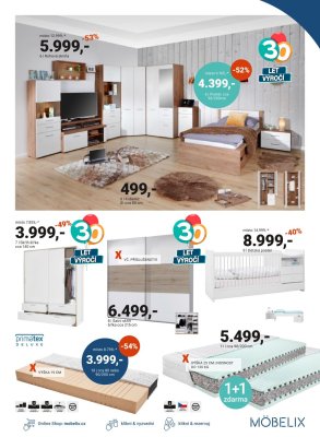 akční leták Möbelix 8.4.2019-20.4.2019