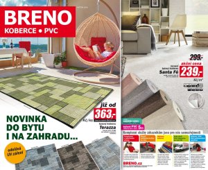 akční leták Breno koberce 6.5.2019-31.5.2019
