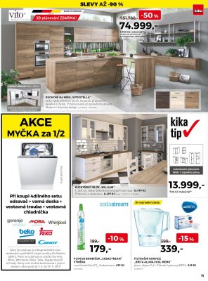 akční leták Kika nábytek 9.5.2019-29.5.2019