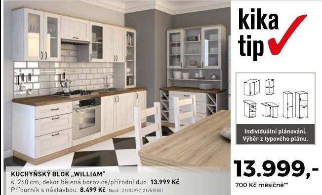 Kuchyňský blok William