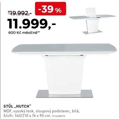 Stůl Hutch