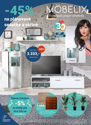 akční leták Möbelix 13.5.2019-19.5.2019