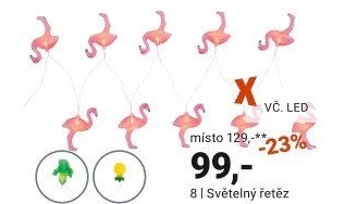 SVĚTELNÝ ŘETĚZ „BIRTHDAY“