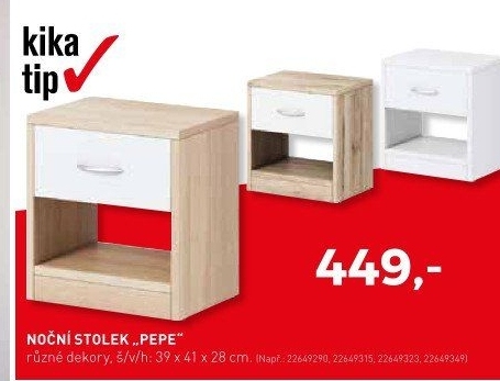 Noční stolek Pepe
