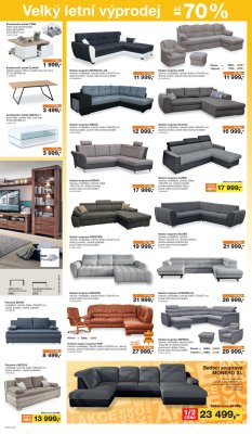 akční leták Sconto nábytek 5.6.2019-2.7.2019