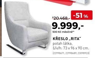 Křeslo RITA