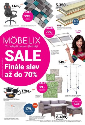 akční leták Möbelix 22.7.2019-4.8.2019