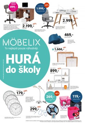 akční leták Möbelix 5.8.2019-31.8.2019