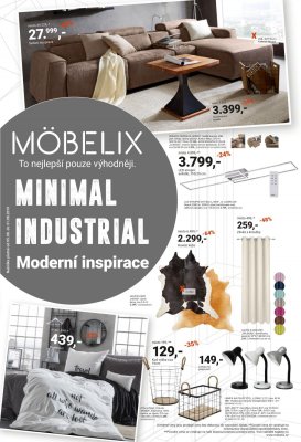 akční leták Möbelix 5.8.2019-31.8.2019