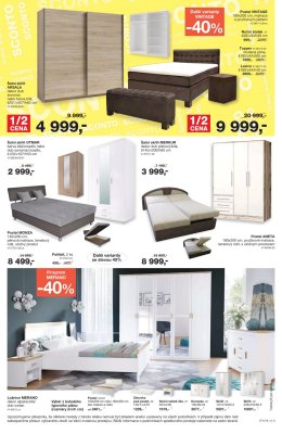 akční leták Sconto nábytek 7.8.2019-20.8.2019