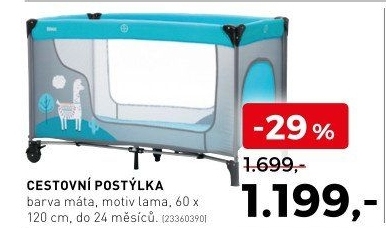 Cestovní postýlka