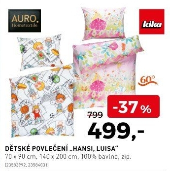 Dětské povlečení Hansi, Luisa