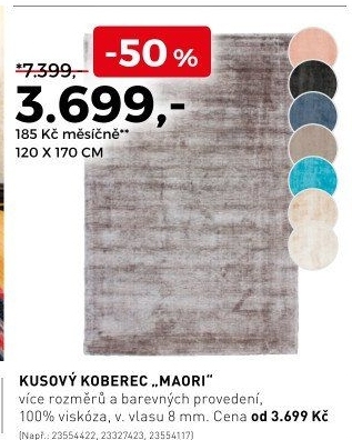 Kusový koberec Maori