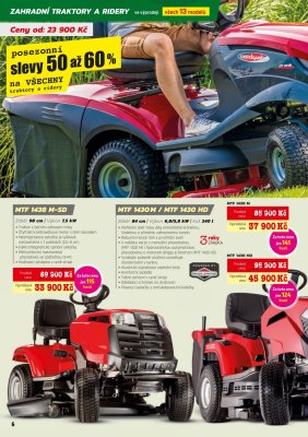 akční leták Mountfield 8.8.2019-31.8.2019