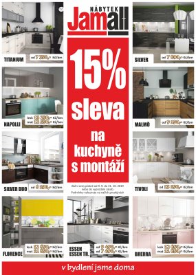 akční leták Jamall 9.9.2019-31.10.2019