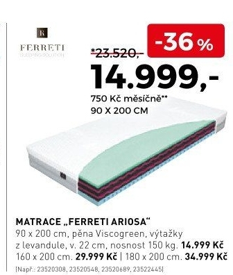 Matrace Ferreti Ariosa