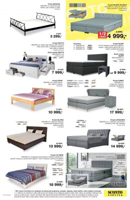 akční leták Sconto nábytek 23.10.2019-5.11.2019