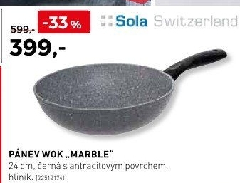 Pánev wok Marble
