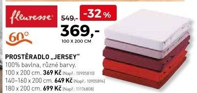 Prostěradlo Jersey