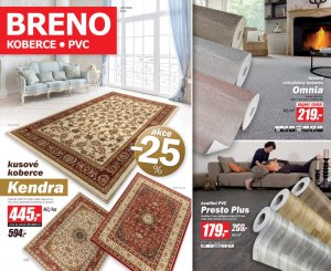 akční leták Breno koberce 1.11.2019-30.11.2019