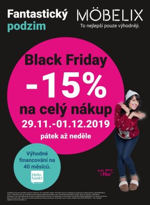 akční leták Möbelix 25.11.2019-3.12.2019