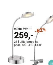 LAMPA NA PSACÍ STŮL „HOLGER“