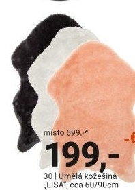 UMĚLÁ KOŽEŠINA „LISA“