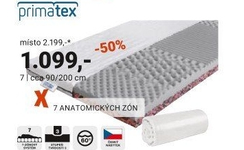 VRCHNÍ MATRACE